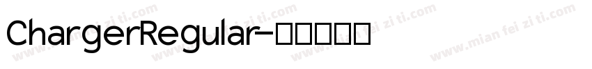 Charger Regular字体转换